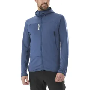 Millet Fusion Grid Fleece Met Volledige Rits Denim