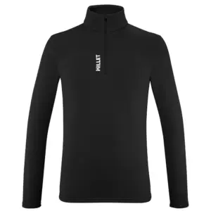 Millet Seneca Fleece Met Halve Rits Zwart