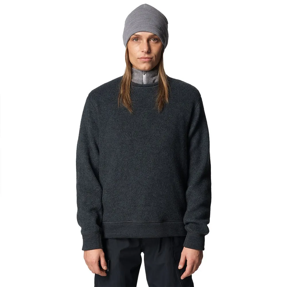 Houdini Alto Wool Sweatshirt Zwart