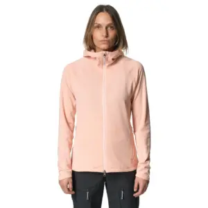 Houdini Outright Sweatshirt Met Rits Roze