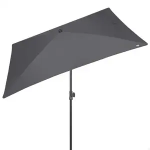 Aktive 62350 Uv30 Rechthoekige Kantelbare Balkonparasol 200×125 Cm Antraciet