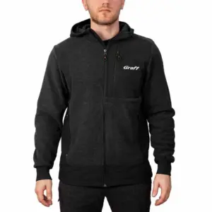 Graff Outdoor 233pbl2 Sweatshirt Met Rits Zwart