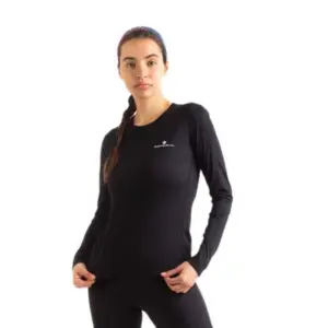 Ronhill Core T-shirt Met Lange Mouwen Zwart
