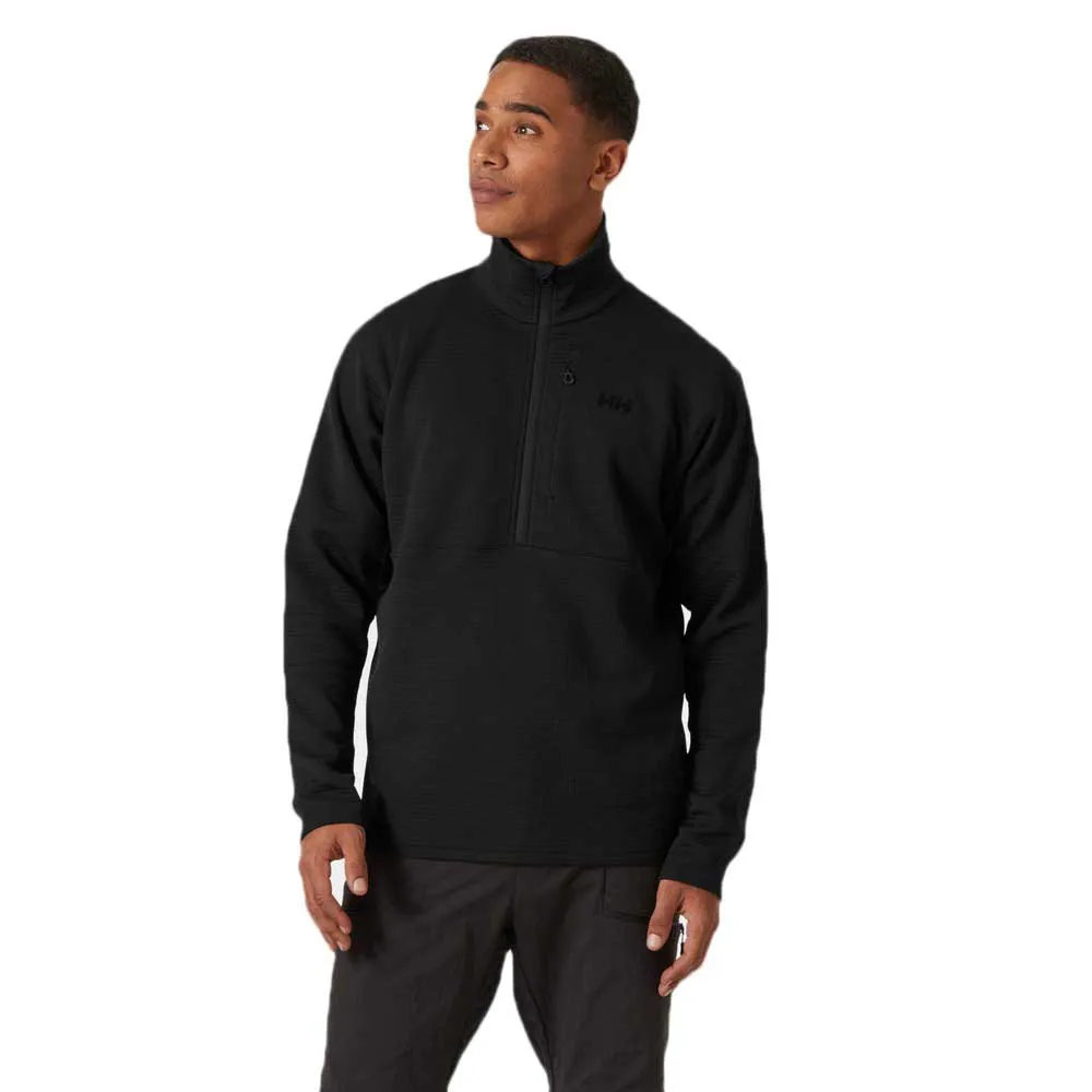 Helly Hansen Evolved Air Sweatshirt Met Halve Rits Zwart