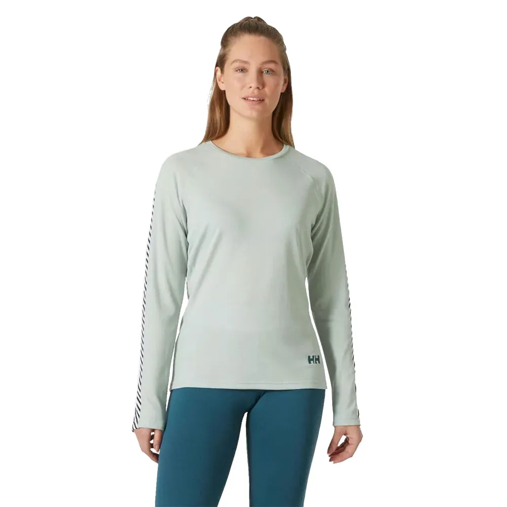Helly Hansen Lifa Active Stripe Lange Mouwen Basislaag Greedn Mist