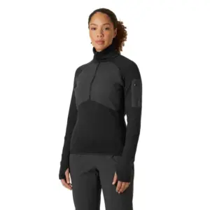 Helly Hansen Lifa Merino Hoodie Zwart
