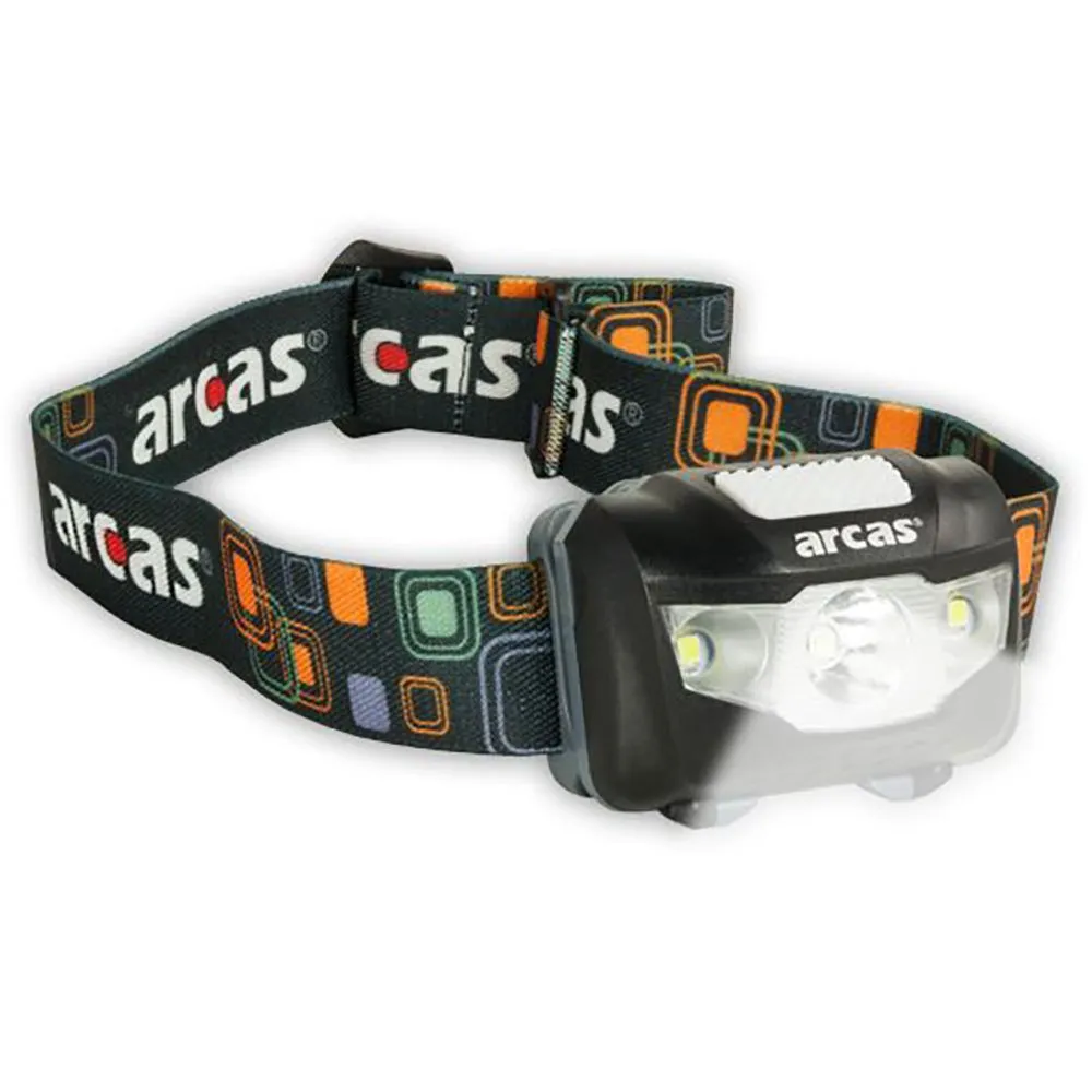 Arcas 5w 7 Modes T16 Hoofdlamp Zwart