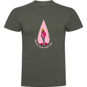 Kruskis Calm Your Soul T-shirt Met Korte Mouwen Groen
