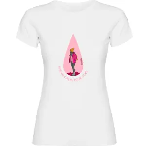 Kruskis Calm Your Soul T-shirt Met Korte Mouwen Wit