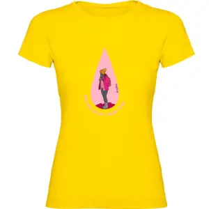 Kruskis Calm Your Soul T-shirt Met Korte Mouwen Geel