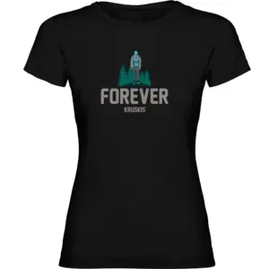 Kruskis Forever T-shirt Met Korte Mouwen Zwart