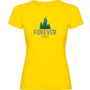 Kruskis Forever T-shirt Met Korte Mouwen Geel