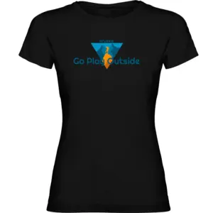 Kruskis Go Play Outside T-shirt Met Korte Mouwen Zwart