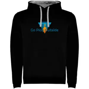 Kruskis Go Play Outside Two-colour Hoodie Zwart