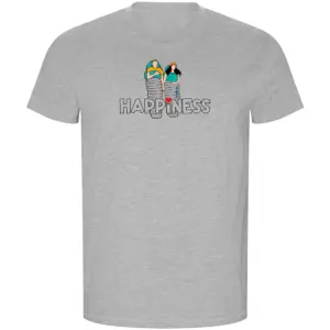 Kruskis Happiness Eco T-shirt Met Korte Mouwen Grijs