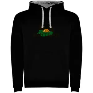 Kruskis Happy Camping Two-colour Hoodie Zwart