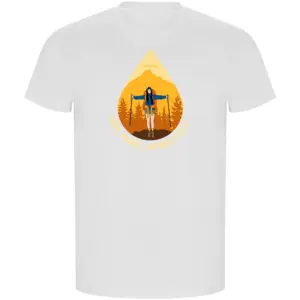 Kruskis Hike More Eco T-shirt Met Korte Mouwen Wit