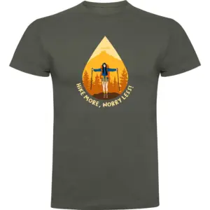 Kruskis Hike More T-shirt Met Korte Mouwen Groen