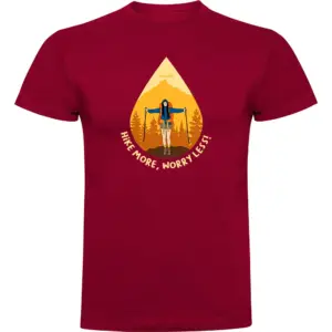 Kruskis Hike More T-shirt Met Korte Mouwen Rood