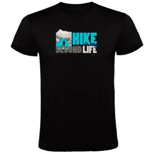 Kruskis Hike Second Life T-shirt Met Korte Mouwen Zwart