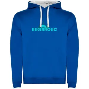 Kruskis Hikeaholic Two-colour Hoodie Blauw