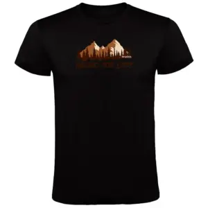 Kruskis Hiking For Life T-shirt Met Korte Mouwen Zwart