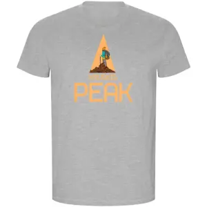 Kruskis Peak Eco T-shirt Met Korte Mouwen Grijs