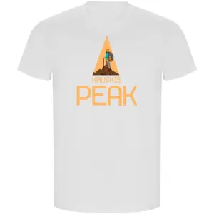 Kruskis Peak Eco T-shirt Met Korte Mouwen Wit