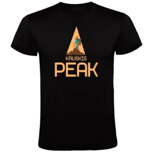 Kruskis Peak T-shirt Met Korte Mouwen Zwart