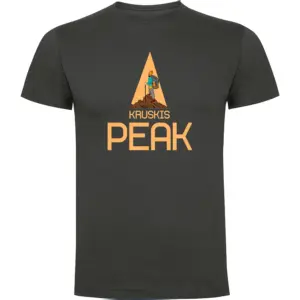 Kruskis Peak T-shirt Met Korte Mouwen Grijs