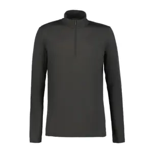 Rukka Murtola Half Rits Lange Mouw T-shirt Zwart
