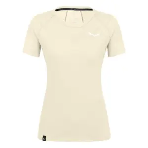 Salewa Agner Alpine Merino T-shirt Met Korte Mouwen Oatmeal