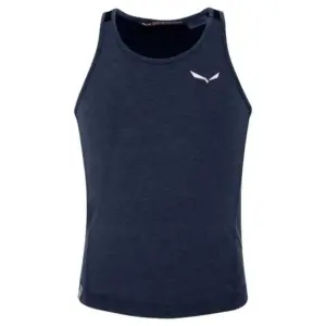 Salewa Agner Hybrid Mouwloos T-shirt Marineblauw