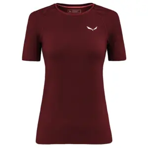 Salewa Cristallo Warm Alpine Merino Responsive Korte Mouwen Basislaag Syrah