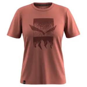 Salewa Eagle 3cime T-shirt Met Korte Mouwen Rood