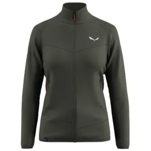 Salewa Puez Altavia Polarlite Fleece Met Volledige Rits Olijf