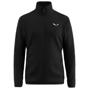 Salewa Puez Cammino Polarlite Fleece Met Volledige Rits Zwart