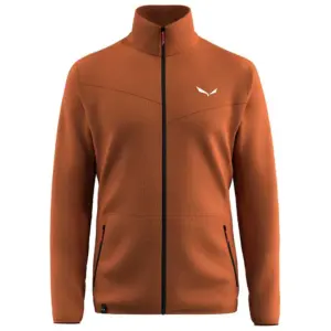 Salewa Puez Cammino Polarlite Fleece Met Volledige Rits Bruin