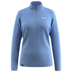 Salewa Puez Cammino Polarlite Fleece Met Halve Rits Blauw