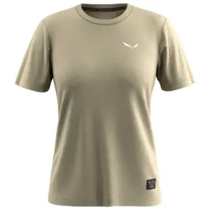 Salewa Eagle Logo Patch T-shirt Met Korte Mouwen Quicksand