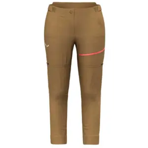 Salewa Vento Hemp Durastretch Converteerbare Broek Bruin