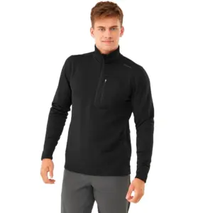 Viking Admont Sweatshirt Met Halve Rits Zwart