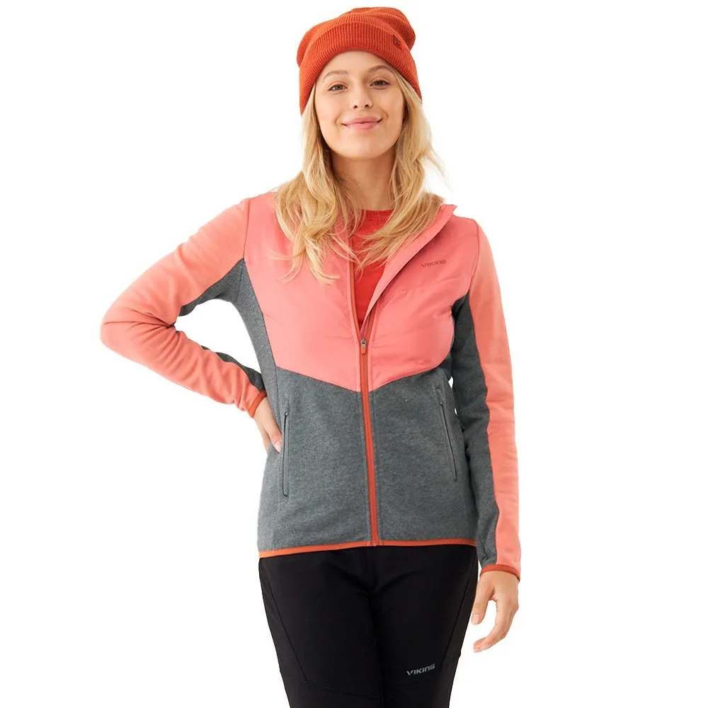 Viking Creek Sweatshirt Met Rits Grijs