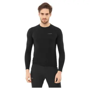 Viking Easy Dry T-shirt Met Lange Mouwen Zwart