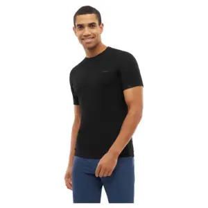 Viking Harvi T-shirt Met Korte Mouwen Zwart
