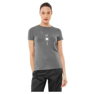 Viking Lako Bamboo T-shirt Met Korte Mouwen Grijs