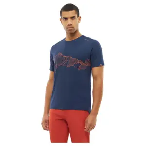 Viking Lenta Bamboo Light T-shirt Met Korte Mouwen Blauw