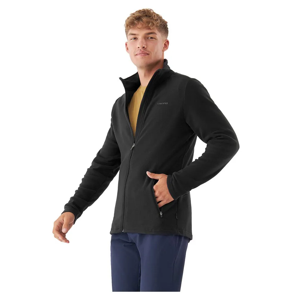 Viking Tesero Sweatshirt Met Rits Zwart