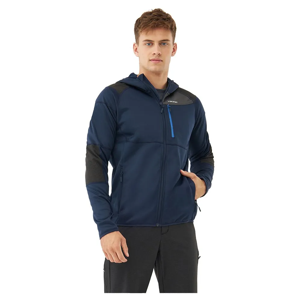 Viking Yosemite Sweatshirt Met Rits Blauw
