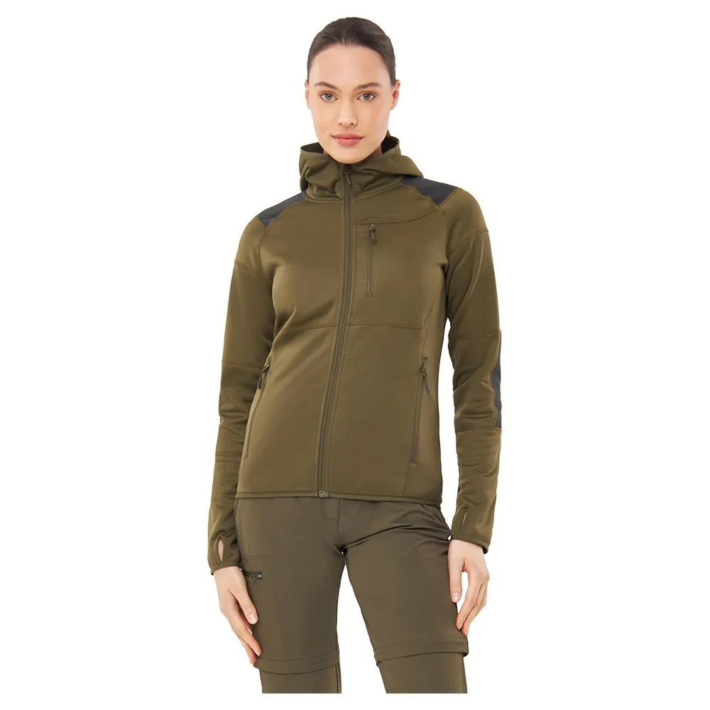 Viking Yosemite Sweatshirt Met Rits Olijf